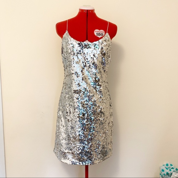 Alice + Olivia Giselle Sequin Tulle Mini Dress NWT - Picture 14 of 16